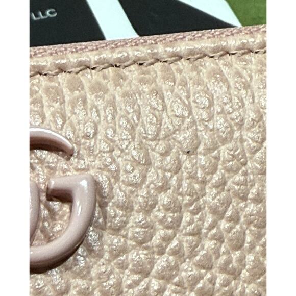 Gucci GG Marmont Pink Leather Continental Long Wallet - Picture 3 of 11
